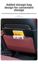 Organizador de Encosto em Couro PU – Porta-Objetos Universal p/ Carro