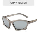 Óculos Steampunk Esportivo UV400 – Lente Espelhada p/ Ciclismo e Outdoor