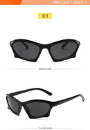 Óculos Steampunk Esportivo UV400 – Lente Espelhada p/ Ciclismo e Outdoor