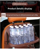 Organizador de Encosto em Couro PU – Porta-Objetos Universal p/ Carro