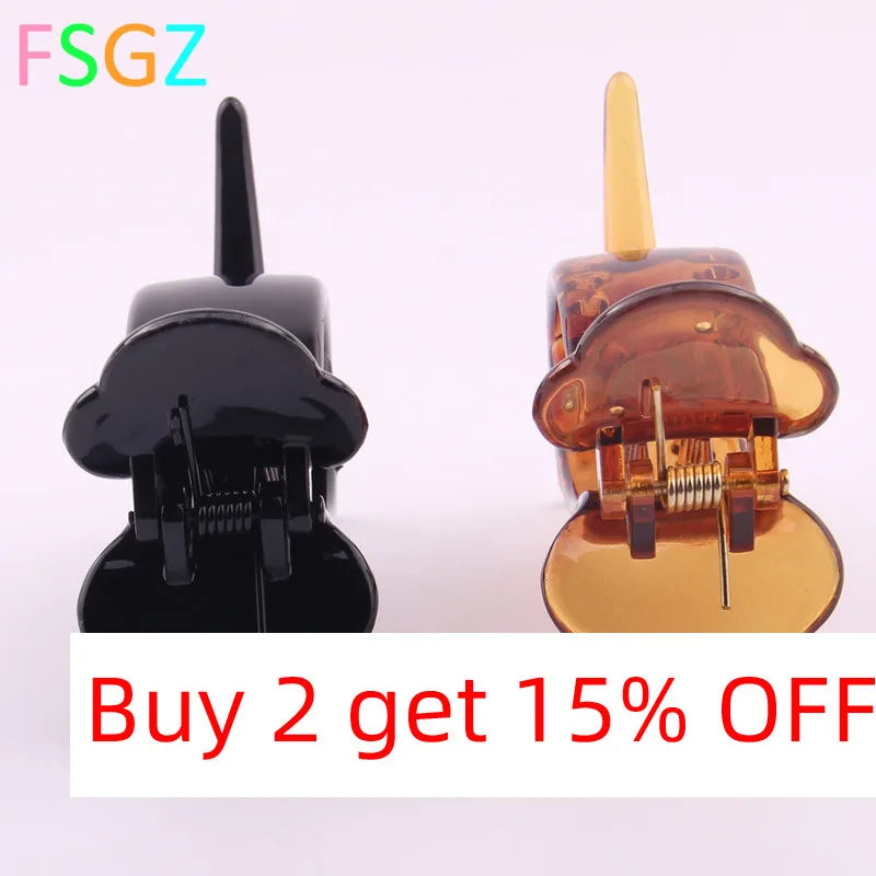 Garra Premium 3 Dentes — Presilha de Cabelo 8,3 cm (Fixação Forte)