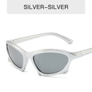 Óculos Steampunk Esportivo UV400 – Lente Espelhada p/ Ciclismo e Outdoor