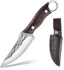 Faca de Desossar/Cutelo Inox | Cabo de Madeira