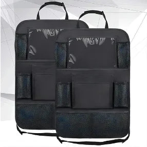 Organizador de Encosto em Couro PU – Porta-Objetos Universal p/ Carro