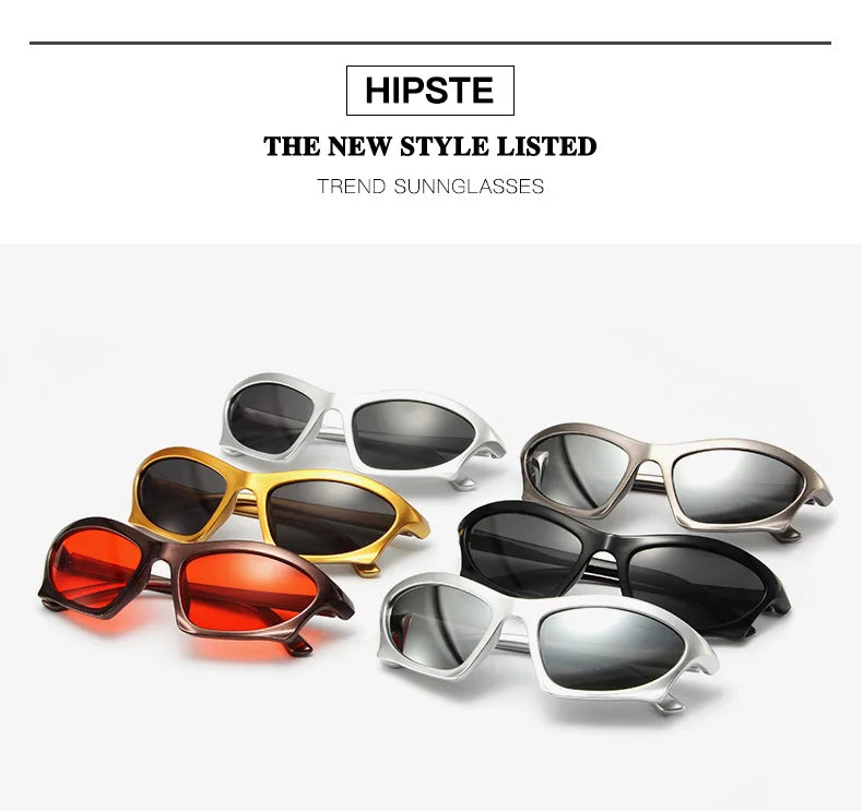 Óculos Steampunk Esportivo UV400 – Lente Espelhada p/ Ciclismo e Outdoor