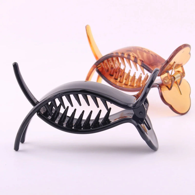 Garra Premium 3 Dentes — Presilha de Cabelo 8,3 cm (Fixação Forte)