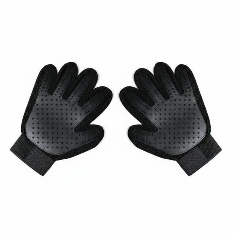 Luva Escova de Banho Pet Silicone | Massageadora