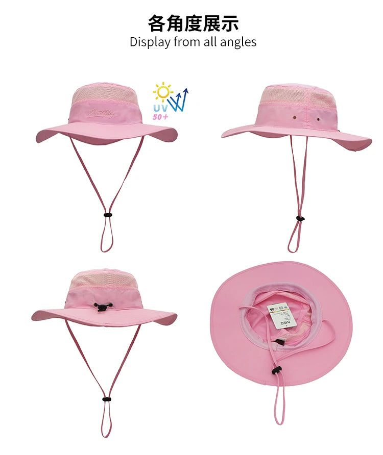 Chapéu Outdoor 360° — Bucket/Fisherman Respirável (Secagem Rápida)