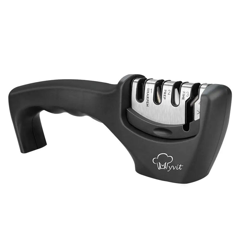 Afiador Pro 3–4 Estágios | Diamante, Tungstênio & Cerâmica