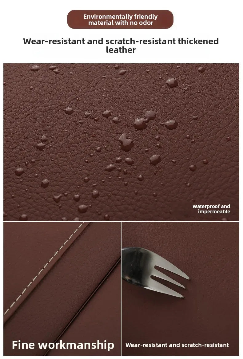 Organizador de Encosto em Couro PU – Porta-Objetos Universal p/ Carro