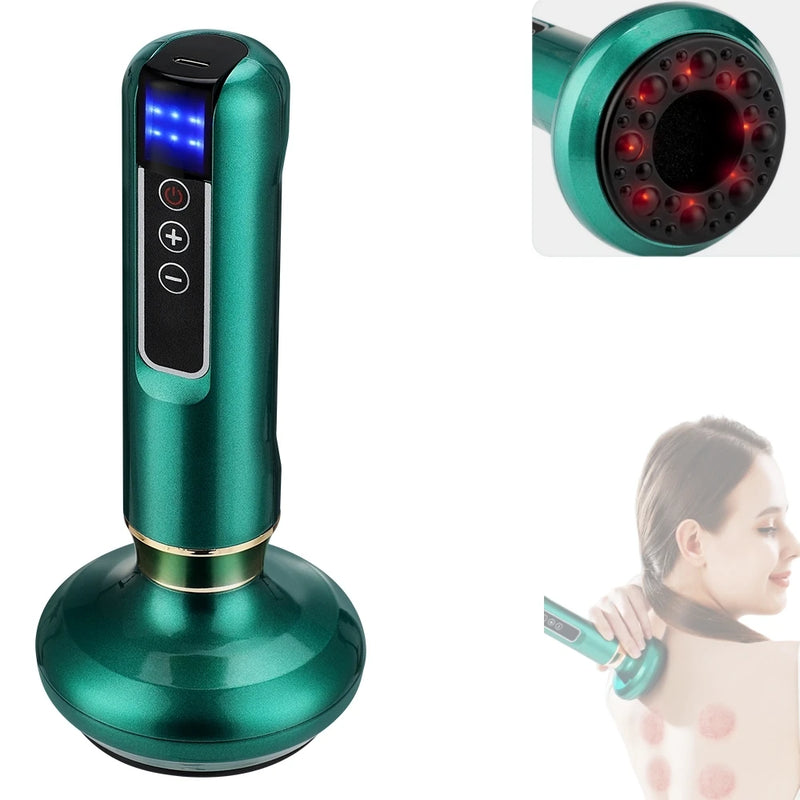 Massageador de Ventosas Magnéticas Recarregável – Esculpir & Suavizar (Corpo todo)