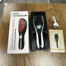 FollicleFlow™ LED – Pente Massageador com Vaporização Nano + Vibração (Anti-Queda • Crescimento Assistido)