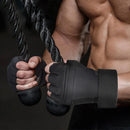 Luva Grip Pro p/ Musculação | C/ Munhequeira