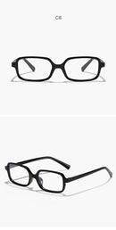 Óculos de Sol Retângulo Pequeno UV400 – Vintage 2025 Unissex