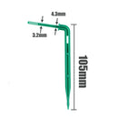 Seta Gotejadora para Irrigação por Gotejamento – 20 un • 1–3 L/h