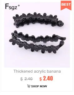 Garra Premium 3 Dentes — Presilha de Cabelo 8,3 cm (Fixação Forte)