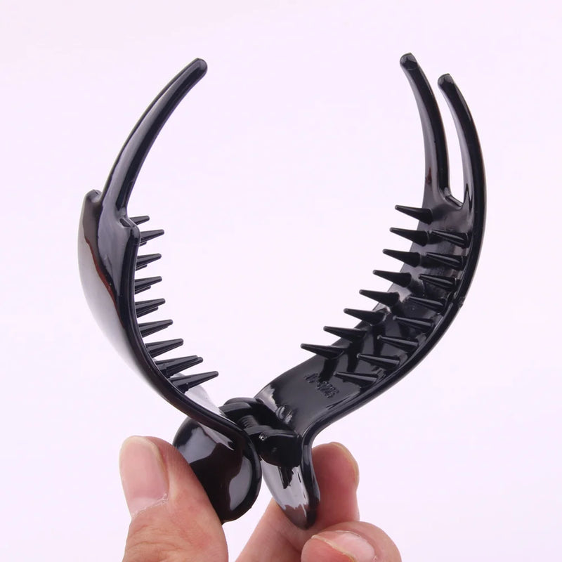 Garra Premium 3 Dentes — Presilha de Cabelo 8,3 cm (Fixação Forte)