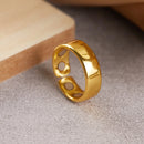 Anel Magnético Anti-Ronco por Acupressão – Discreto, Confortável e Ajustável para Noites Mais Silenciosas