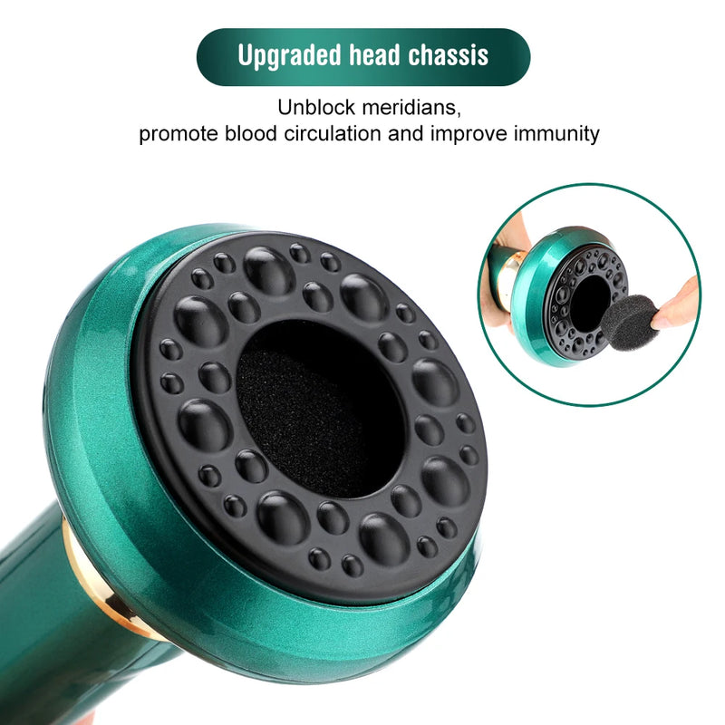 Massageador de Ventosas Magnéticas Recarregável – Esculpir & Suavizar (Corpo todo)