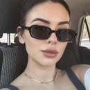 Óculos de Sol Retângulo Pequeno UV400 – Vintage 2025 Unissex