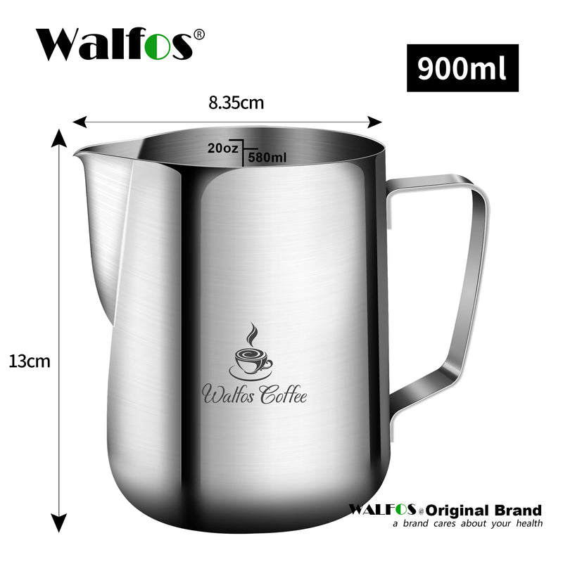 Jarra Latte Pro Inox | Pitcher p/ Latte Art (100–1500 ml)