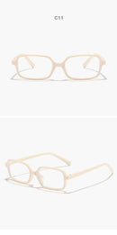 Óculos de Sol Retângulo Pequeno UV400 – Vintage 2025 Unissex