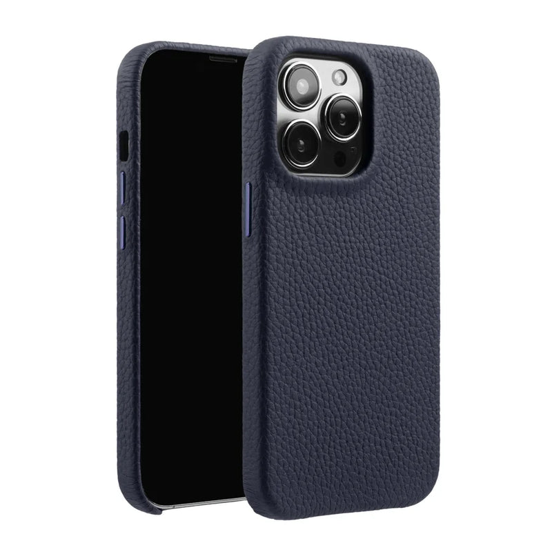 Capa YMW Magnetic de Couro Legítimo p/ iPhone 13 | Pro | Pro Max | mini