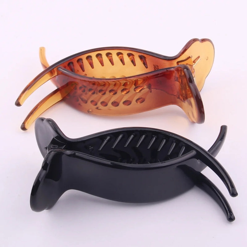 Garra Premium 3 Dentes — Presilha de Cabelo 8,3 cm (Fixação Forte)