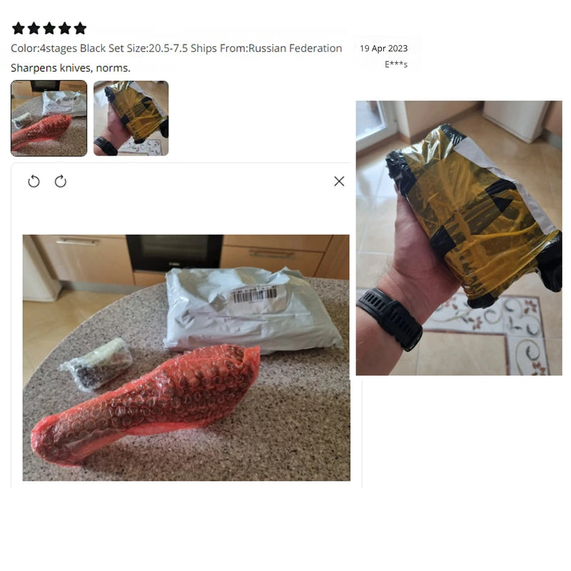 Afiador Pro 3–4 Estágios | Diamante, Tungstênio & Cerâmica