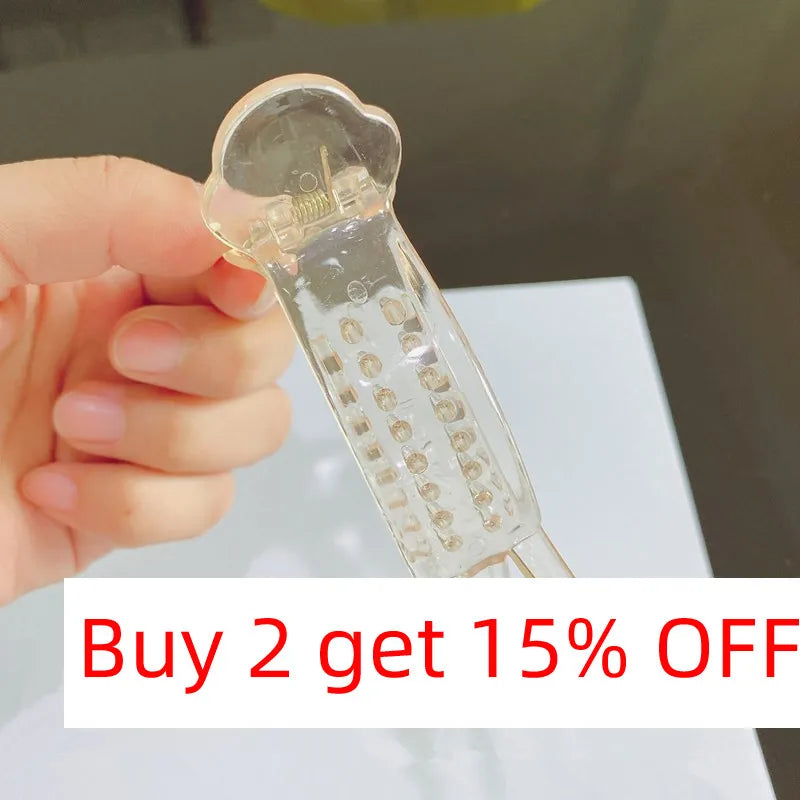 Garra Premium 3 Dentes — Presilha de Cabelo 8,3 cm (Fixação Forte)