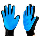 Luva Escova de Banho Pet Silicone | Massageadora