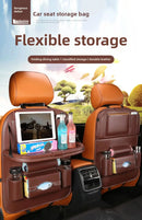 Organizador de Encosto em Couro PU – Porta-Objetos Universal p/ Carro