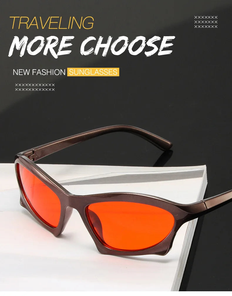 Óculos Steampunk Esportivo UV400 – Lente Espelhada p/ Ciclismo e Outdoor