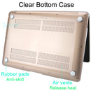 Case rígida p/ MacBook Air/Pro (M1 • M2 • M3 • M4)