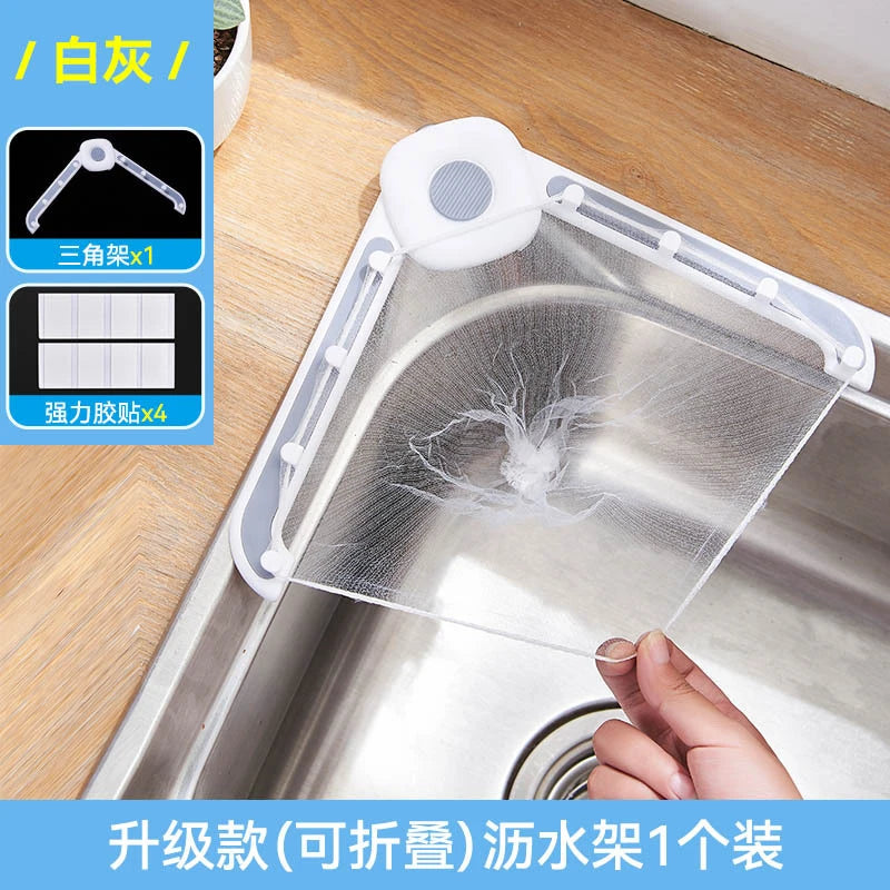 Suporte Triangular p/ Pia + Filtro | Antientupimento