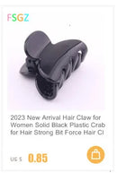 Garra Premium 3 Dentes — Presilha de Cabelo 8,3 cm (Fixação Forte)