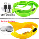 Guia de LED Recarregável p/ Cachorros – 120 cm (7 cores)