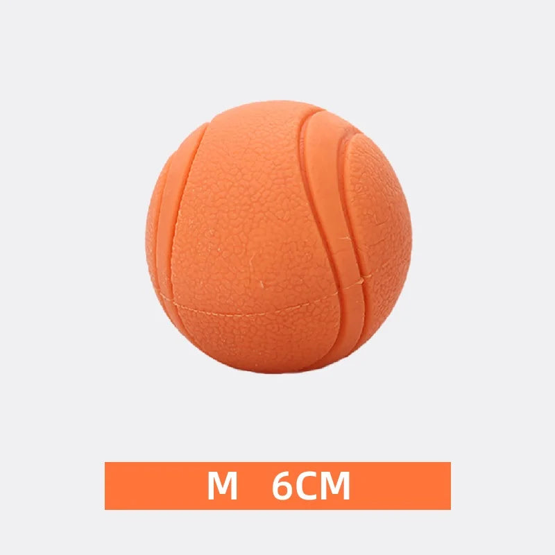Bola de Borracha TPR para Cães S–XL | Resistente