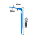 Seta Gotejadora para Irrigação por Gotejamento – 20 un • 1–3 L/h