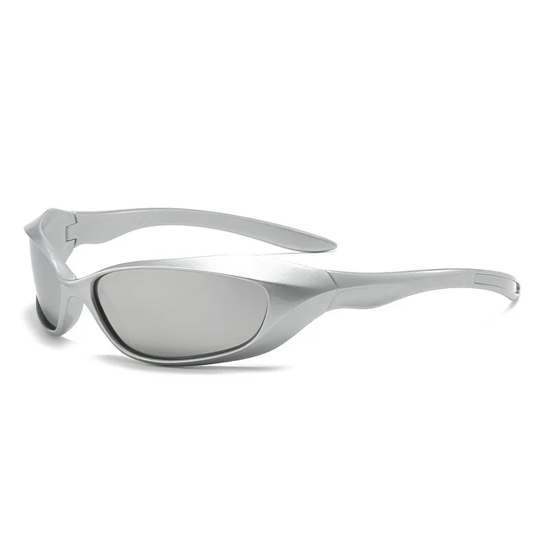 Óculos Y2K Punk Esportivo UV400 – Goggle Futurista Unissex