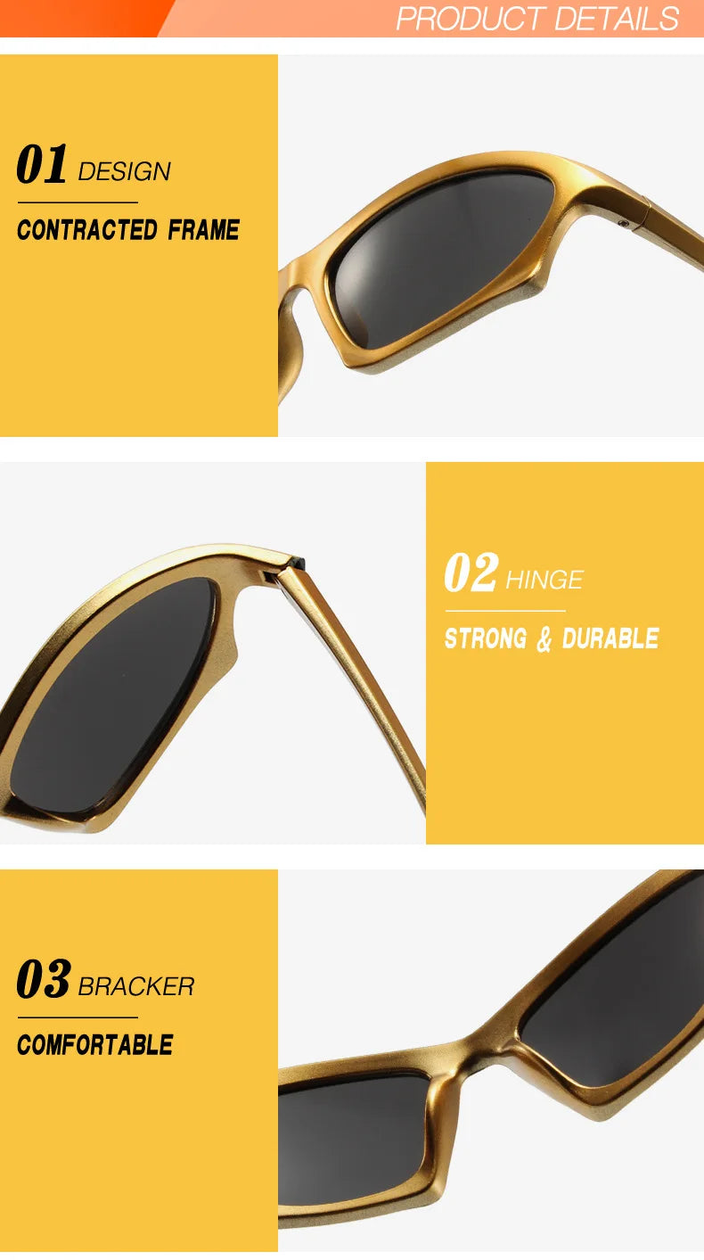 Óculos Steampunk Esportivo UV400 – Lente Espelhada p/ Ciclismo e Outdoor