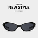 Óculos Y2K Punk Esportivo UV400 – Goggle Futurista Unissex