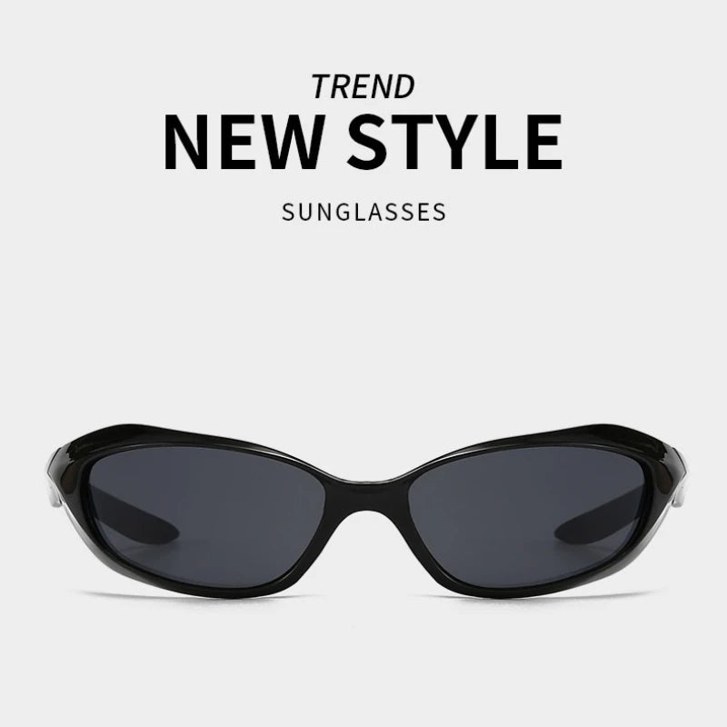 Óculos Y2K Punk Esportivo UV400 – Goggle Futurista Unissex