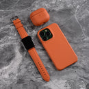 Capa YMW Magnetic de Couro Legítimo p/ iPhone 13 | Pro | Pro Max | mini