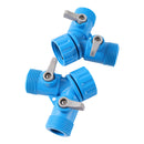 Válvula Divisora em Y 2 Vias 3/4" (Fêmea → 2× Macho)