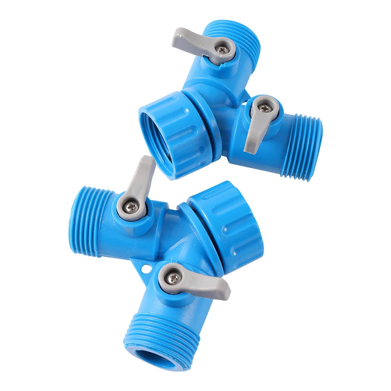 Válvula Divisora em Y 2 Vias 3/4" (Fêmea → 2× Macho)