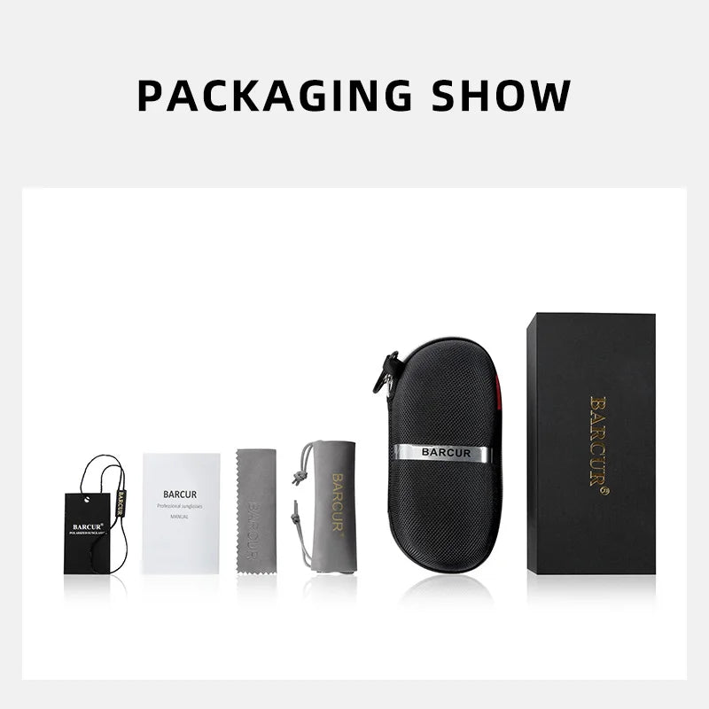 Óculos Polar Vision A61 — Alumínio & Polarização UV400