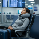 Travesseiro de Pescoço Ajustável – Viagem Sem Dores